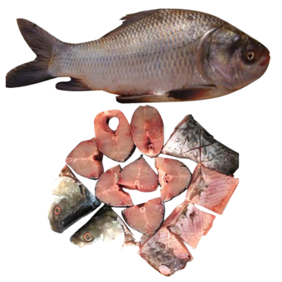 Katla Fish (Size: 1.5kg-1.8 kg) ±70 gm