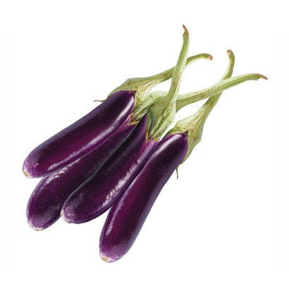Lomba Kalo Begun (Long Brinjal Black) ± 25 gm