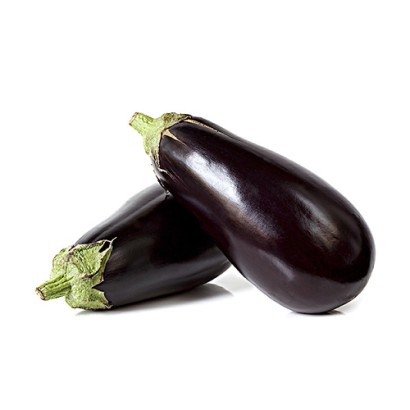 Kalo Gol Begun (Round Brinjals Black) ±35 gm