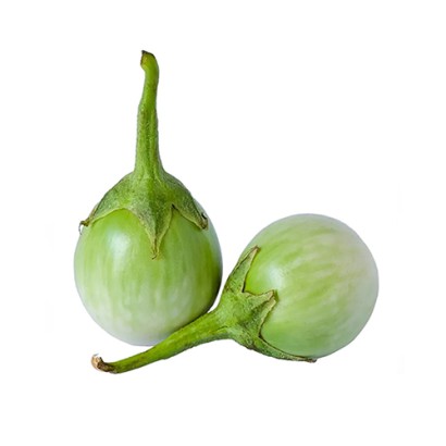 Sobuj Gol Begun (Round Brinjals Green) ±35 gm